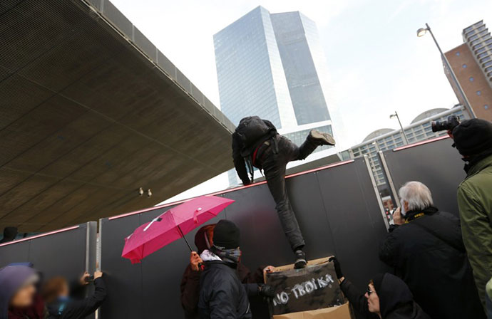 Tag X steht fest: Aktionen gegen die EZB-Eröffnungsfeier schon in Planung