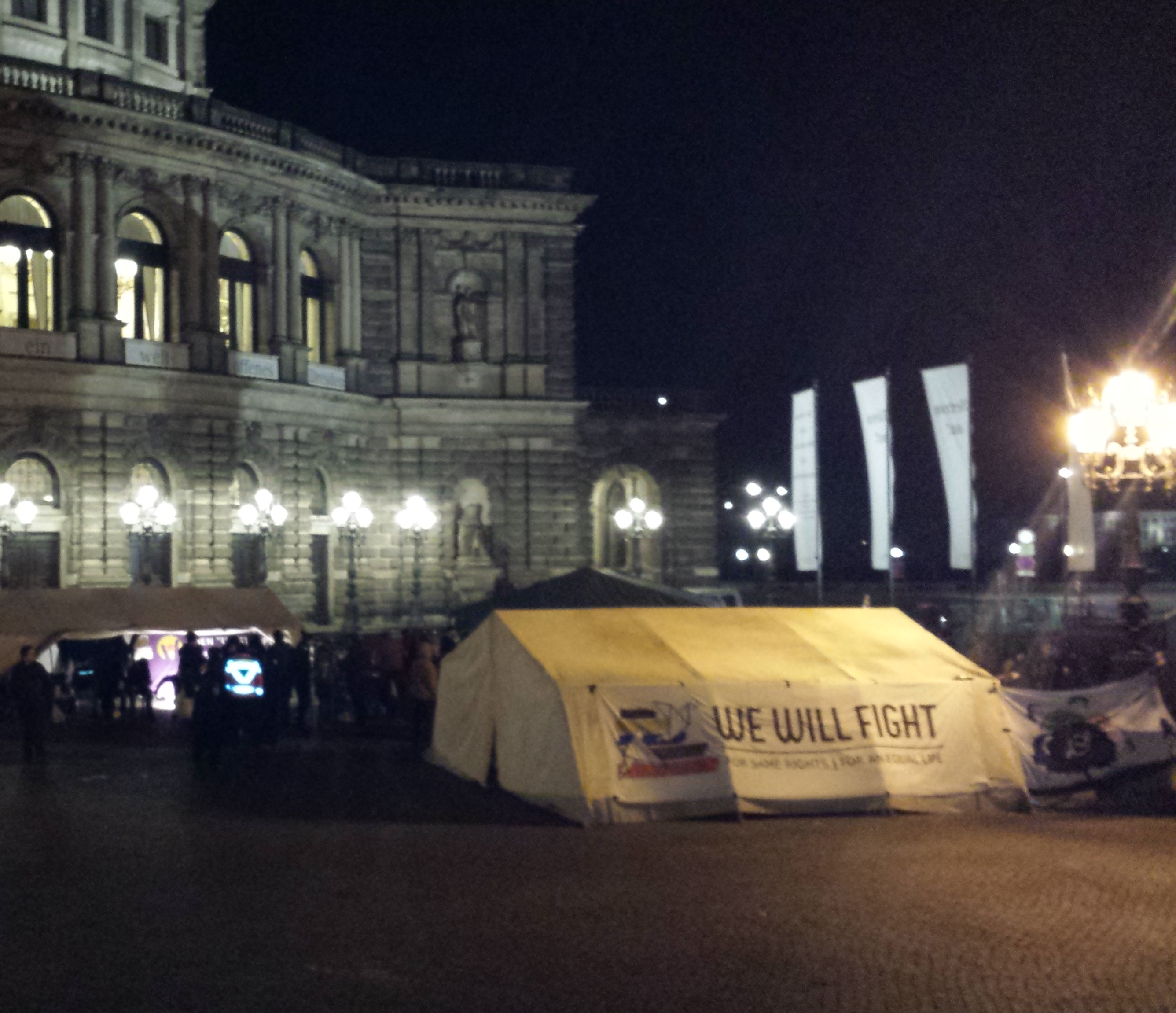Solidaritätserklärung mit dem Asylum Seekers Movement in Dresden