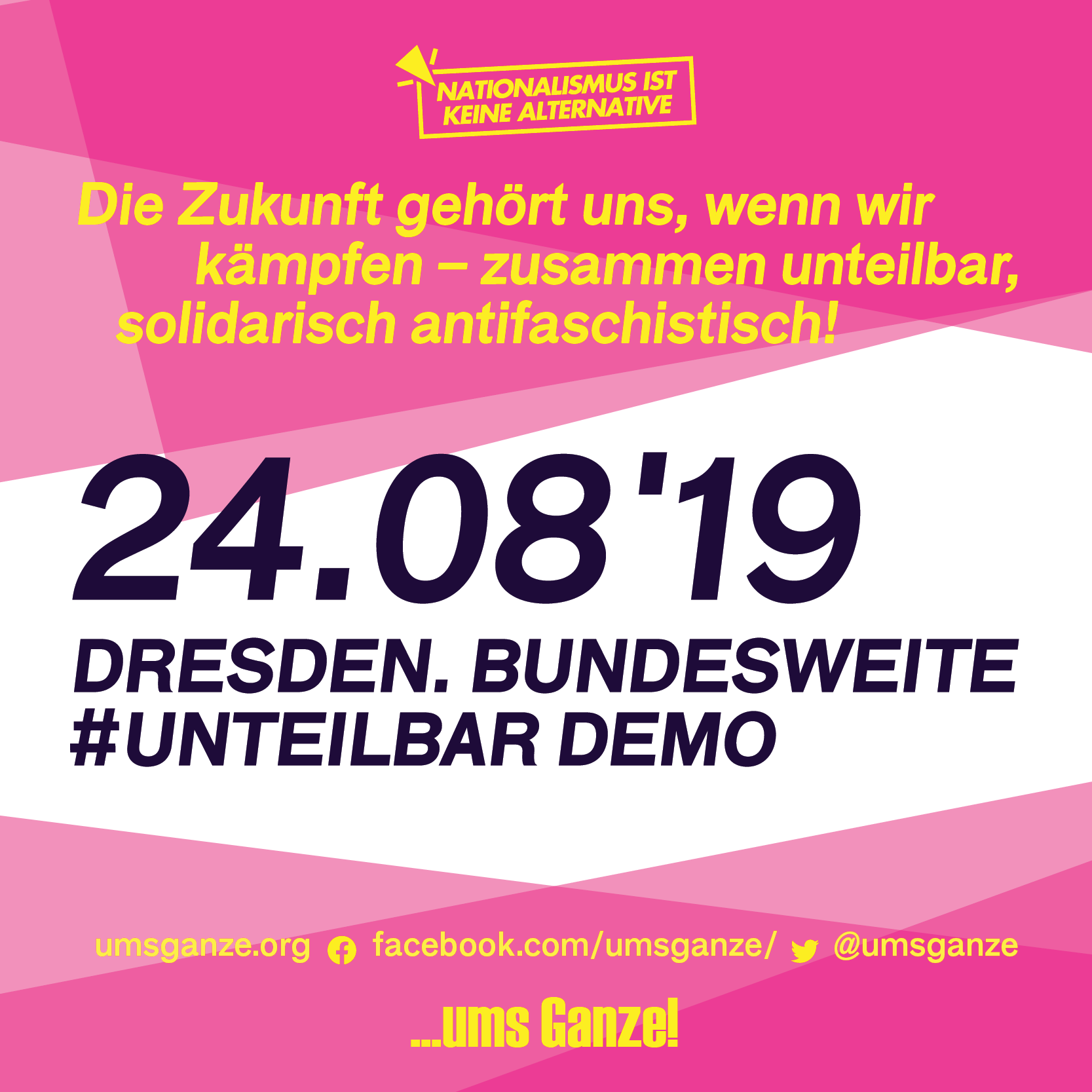 24.8. Dresden: Gegen den Status quo und seine weitere Verschlechterung