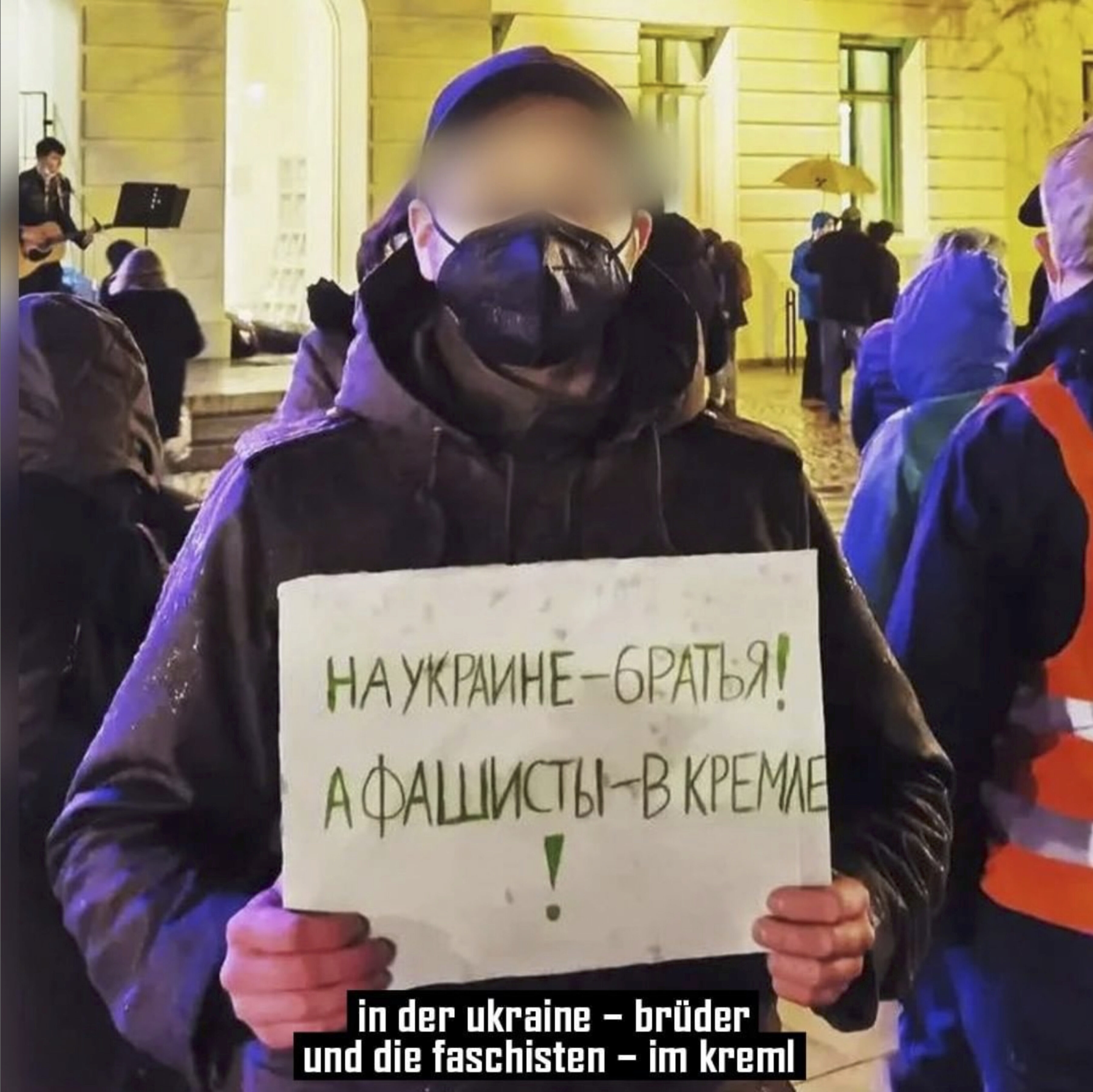 Gegen den Krieg in der Ukraine heißt: Für die Niederlage Russlands! Krieg dem Kriege!